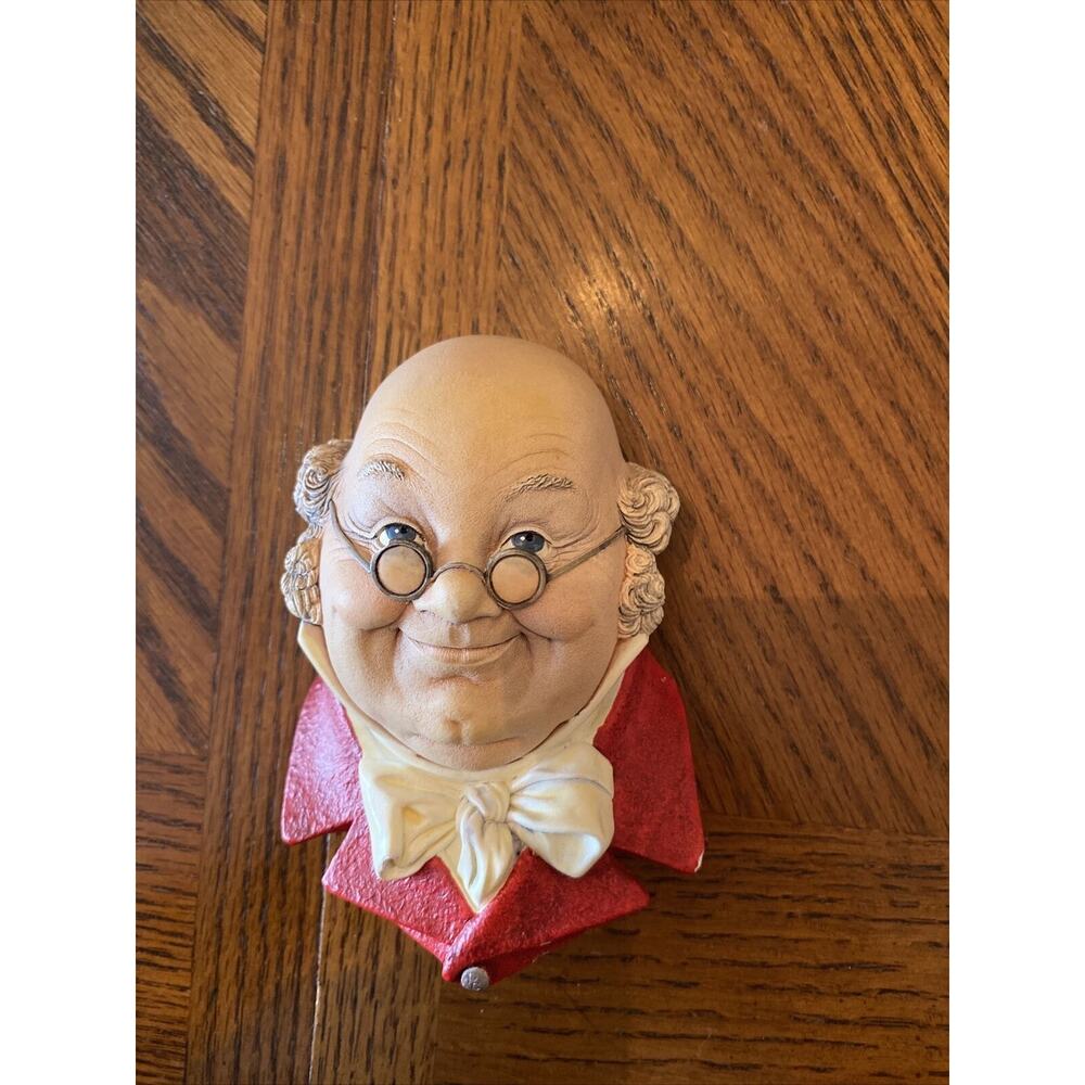 Vintage Bossons Chalk ware Mr Pickwick 1964 Congleton England